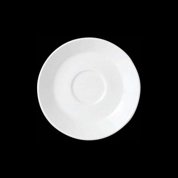 Simplicity White Slimline Saucer