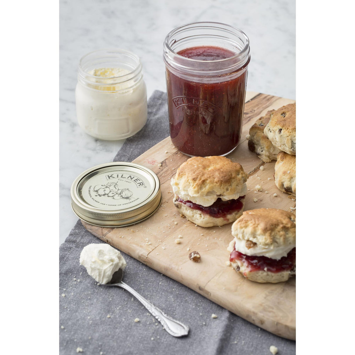 Kilner Wide Mouth Preserve Jar 500ml