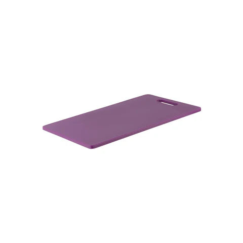 Chef Inox Cutting Board-pp 300x450x12mm Purple W/hdl