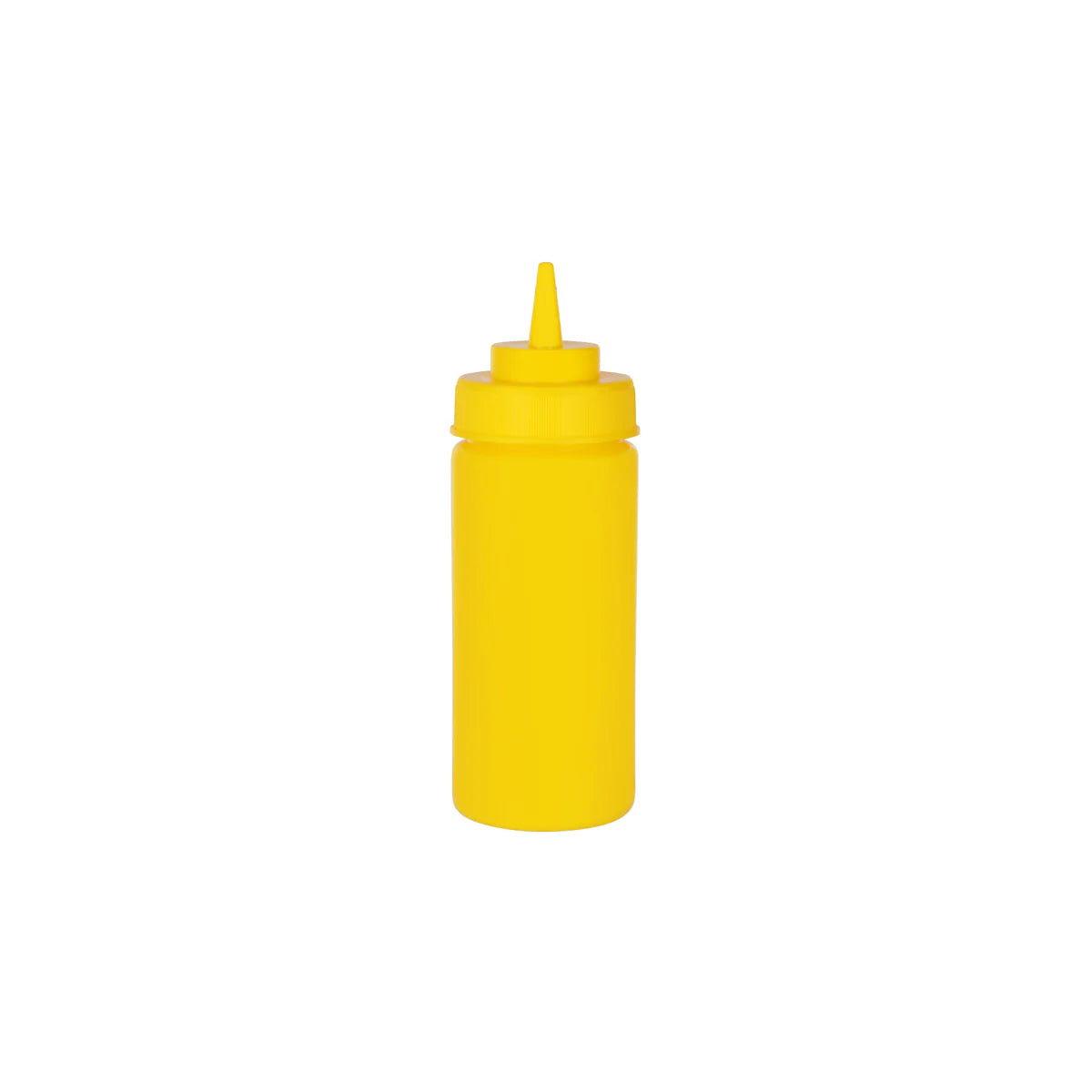 Squeeze Bottle Wide Mouth Yellow 480ml
