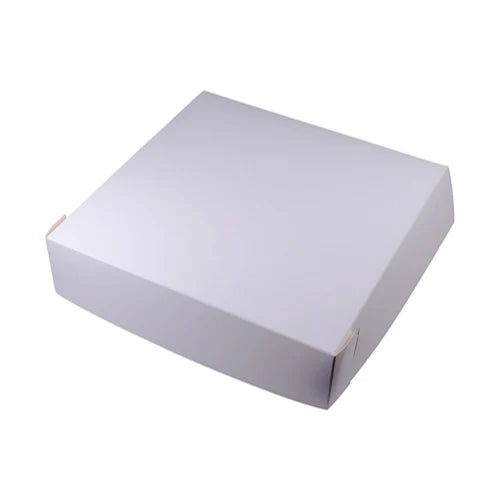 10x10x2.5 inch Premium White Cake Box (100 Pack)