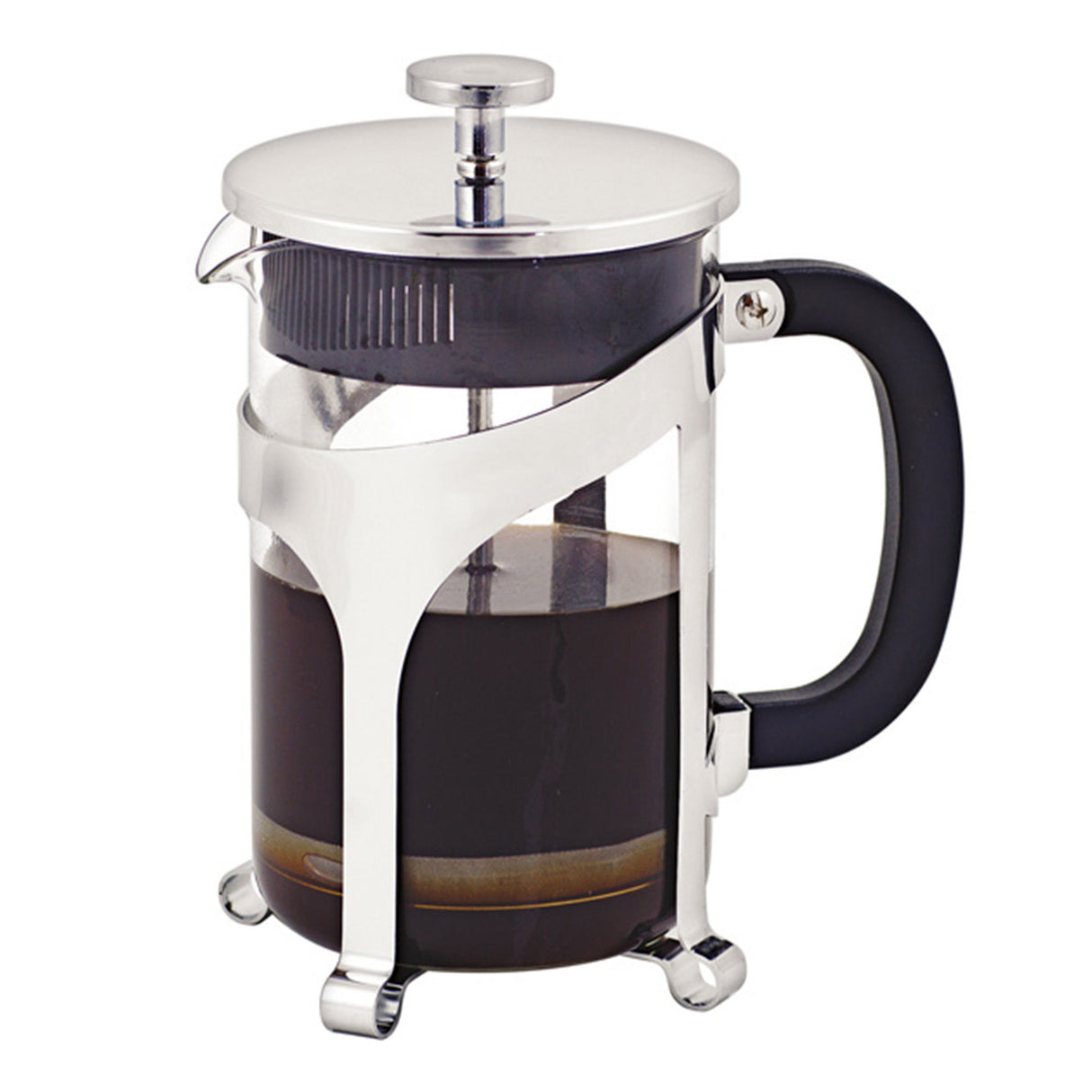 Café Press Coffee Plunger - 350ml / 3 Cup - Boroscilicate Glass / Chrome