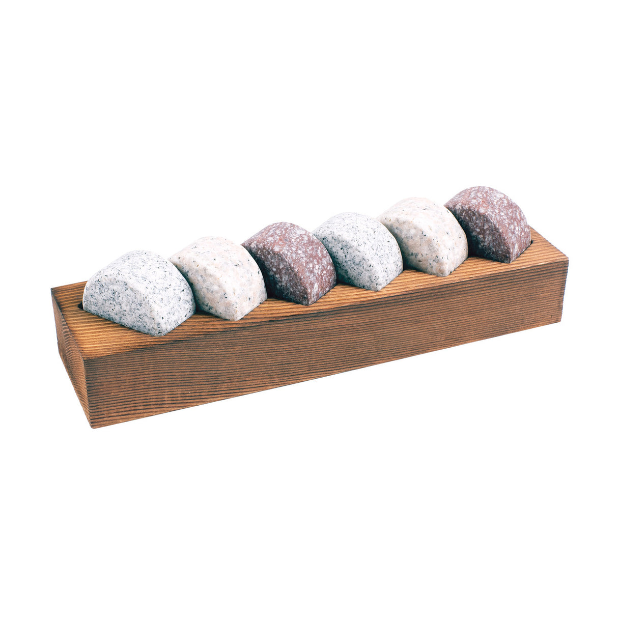 Granite Whisky Puck Set - Set of 6