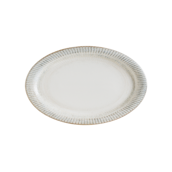 BONNA GALATA ALBUS OVAL PLATE 220mm