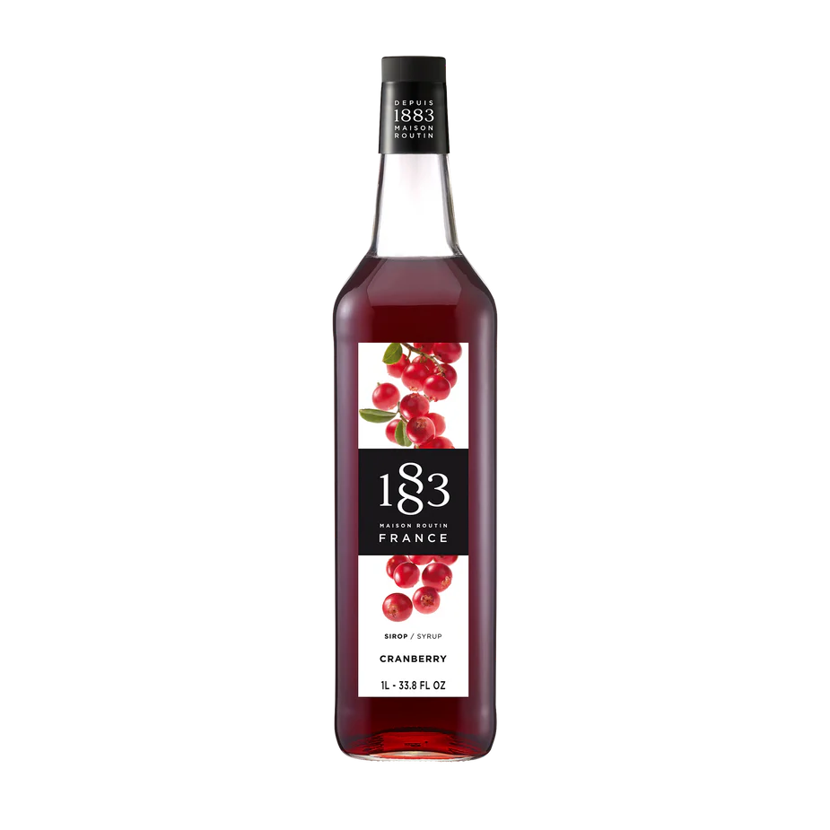 Maison Routin 1883 Cranberry Syrup 1000ml