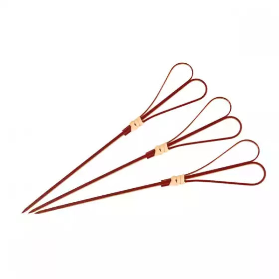 Bamboo Skewers Heart Shaped End