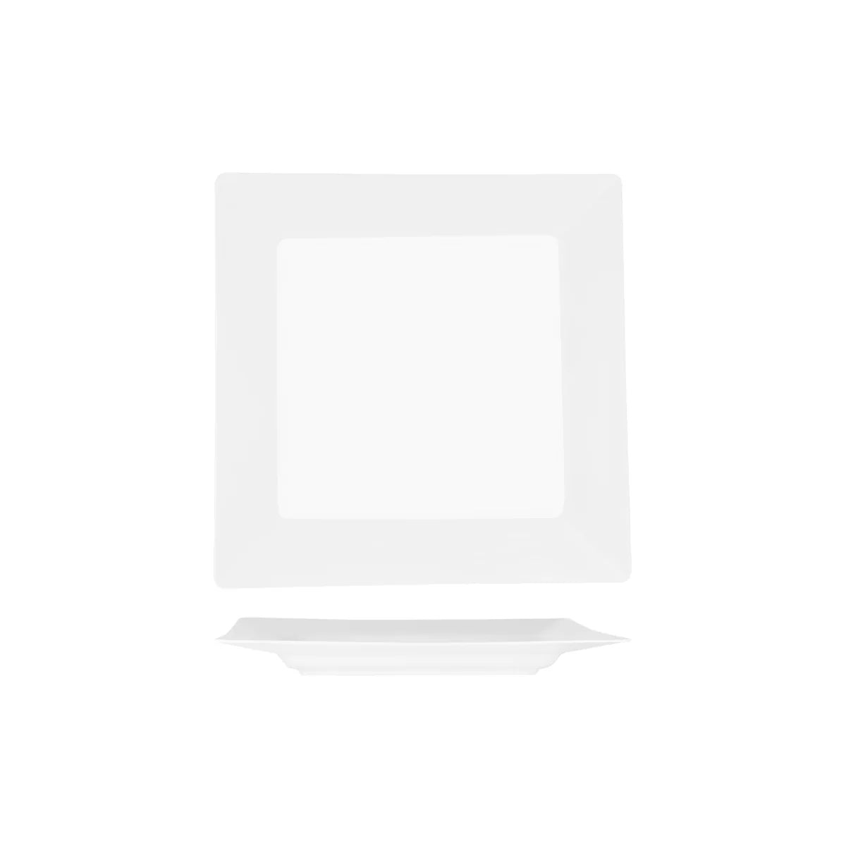 Superware Square Plate W/rim 300mm
