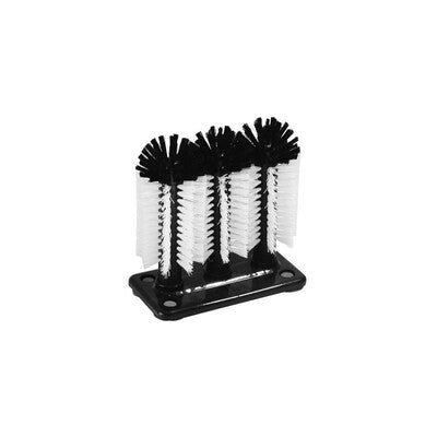 Triple Glass Brush Suction Base