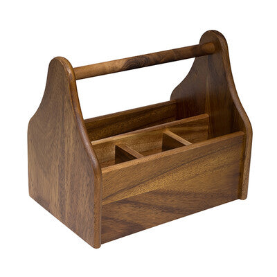 Moda Artisan Flatware Caddy-230x155x200mm Acacia