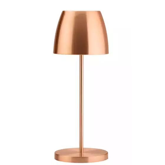Montserrat Brushed Copper LED Table Lamp