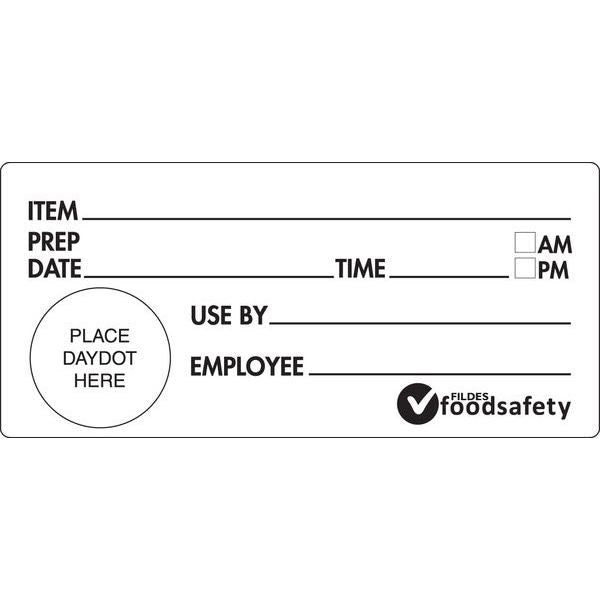Shelf Life Label 102x47mm Roll (500)