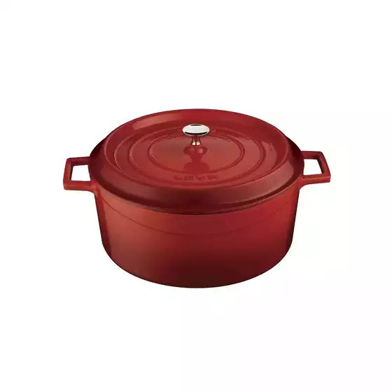 Round Casserole (6.7L) - Red