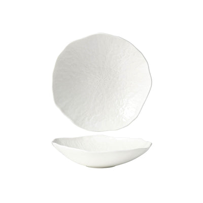 Tablekraft Fusion Lotus Deep Coupe Plate 245x67mm White