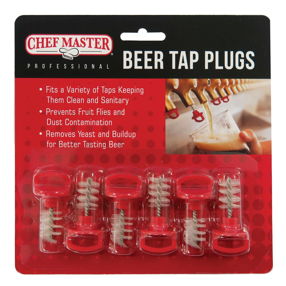 Chefmaster Beer Tap Plugs Pk/6