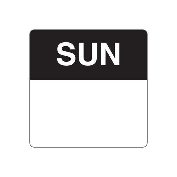 40mm Square | Day Of The Week Food Label