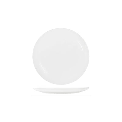 Tablekraft Core White Round Plate Coupe Shape-280mm