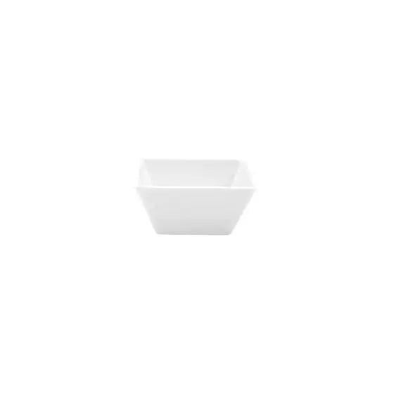 Ryner Square Melamine Bowl White 90x90x55