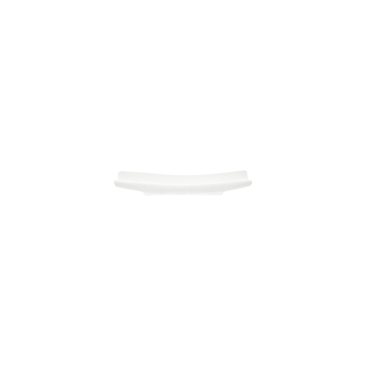 Tablekraft Core White Rectangular Server-200x70x30mm Curved