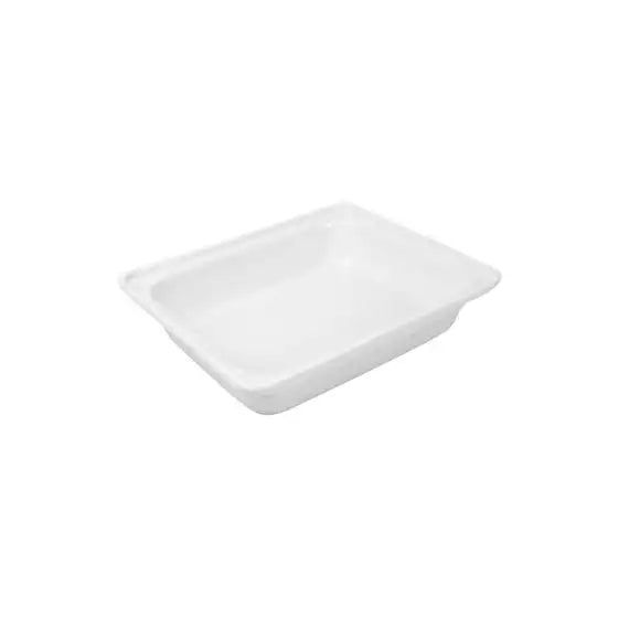 Porcelain Food Pan 1/2 65mm White Ryner