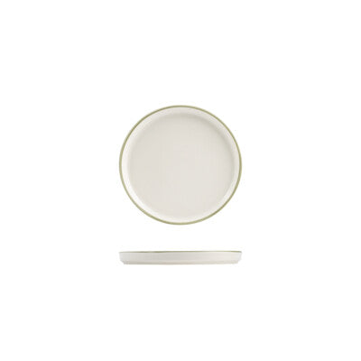 NMC Olive Walled Plate-210mm Ø / 22mm H Homestead