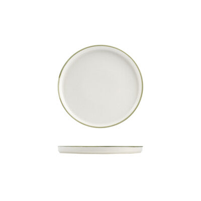 NMC Olive Walled Plate-300mm Ø / 22mm H Homestead