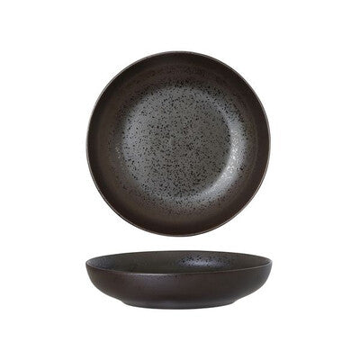 Luzerne Lava Round Share Bowl-210mm Ø | 1000ml Matt Black