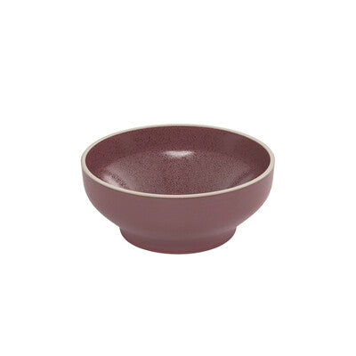 Luzerne Mod Round Bowl - 160mm Ø | 68mm H | 630ml Smokey Plum