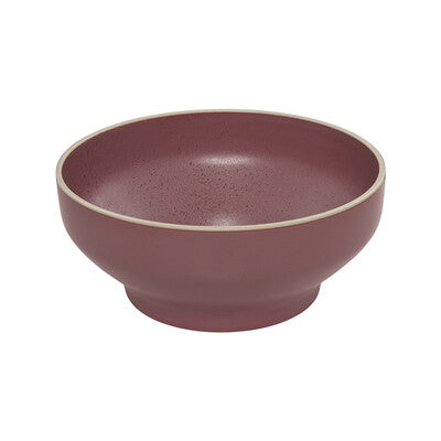 Luzerne Mod Round Bowl - 212mm Ø | 91mm H | 1577ml Smokey Plum
