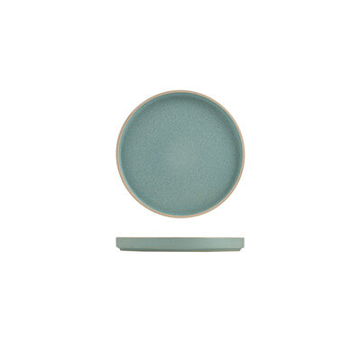 Luzerne Mod Round Stackable Plate - 200mm Ø Frosted Blue