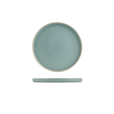 Luzerne Mod Round Stackable Plate - 270mm Ø Frosted Blue