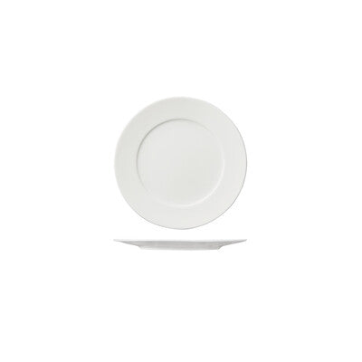 Ariane Serenity Round Plate Wide Rim 160mm White