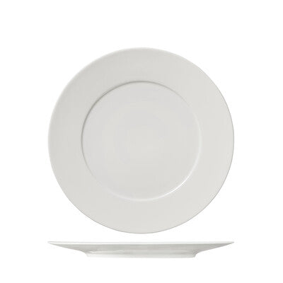 Ariane Serenity Round Plate Wide Rim 280mm White