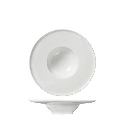 Ariane Serenity Gourmet Bowl Wide Rim 220mm White