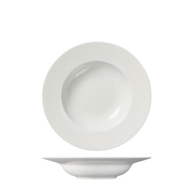 Ariane Serenity Round Bowl Wide Rim 235mm White