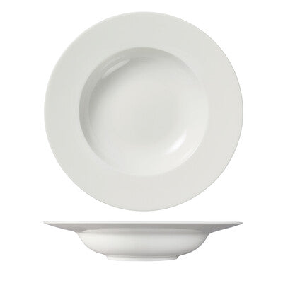 Ariane Serenity Round Bowl Wide Rim 290mm White