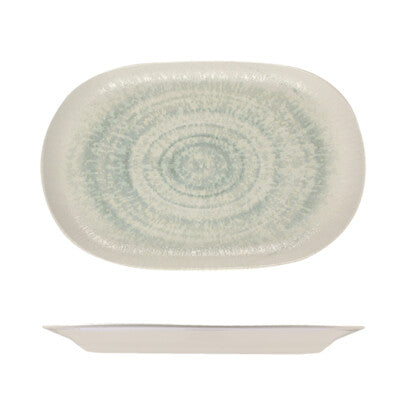 ID FINE Glacier Oval Platter - 330mm X 210mm