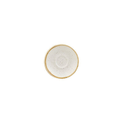 Churchill Stonecast Espresso Saucer-118mm Ø Barley White
