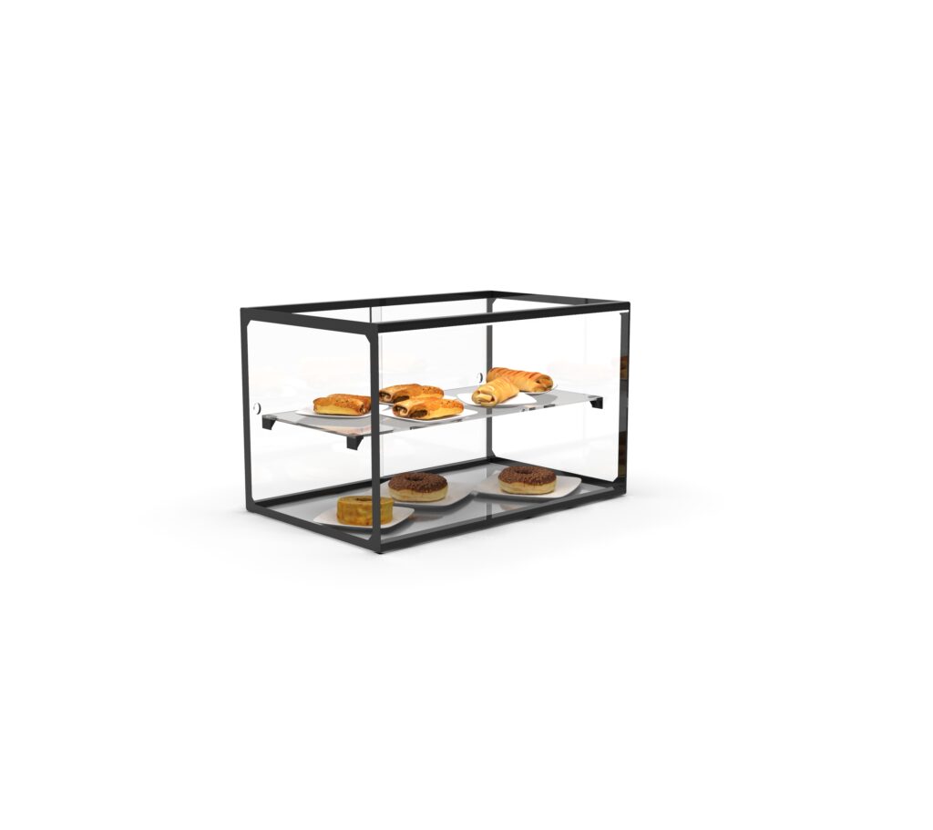 Ambient Food Display Two Tier 550mm Wide