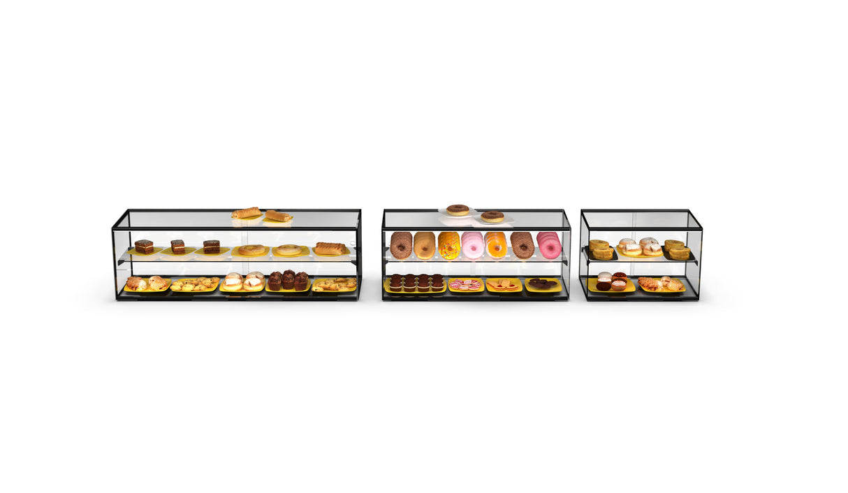 Ambient Food Display Two Tier 550mm Wide