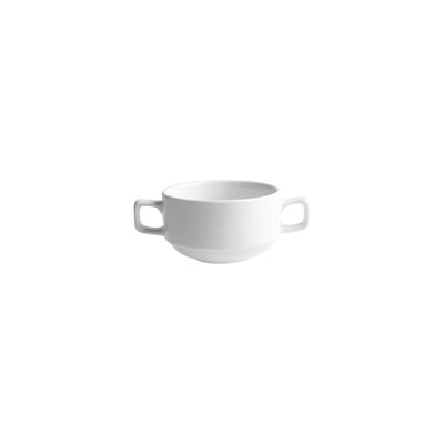 DOUBLE HANDLED SOUP CUP 105mm DIA. X 60mm