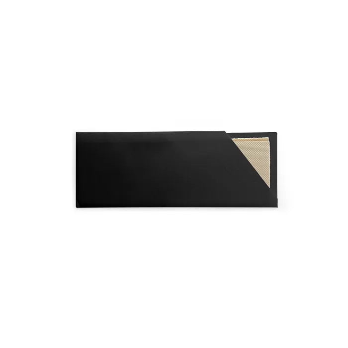Black Cutlery Pouch Bamboo Napkin 1000/ctn