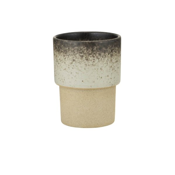 BREW POTTERY-CREAMY CLOVE TUMBLER STACK NO HDL 280ml