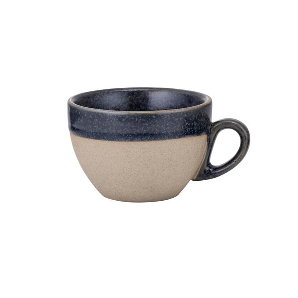 BREW POTTERY-GREY CAST CAPPUCCINO CUP 220ml