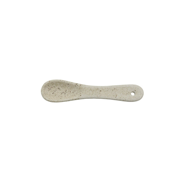 BREW POTTERY-TAN COFFEE SPOON 115x25mm