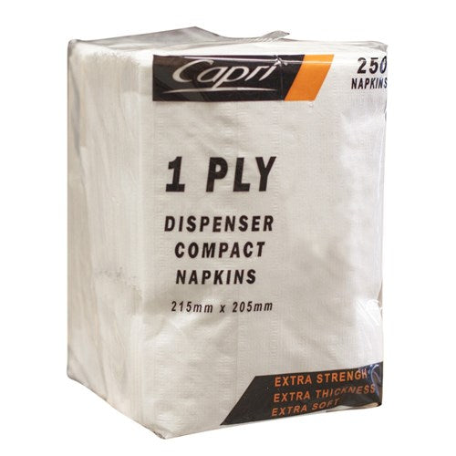 Dispenser Napkin White "D Fold"