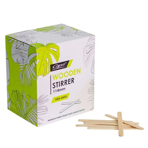 Wooden Stirrer 114mm (1000)