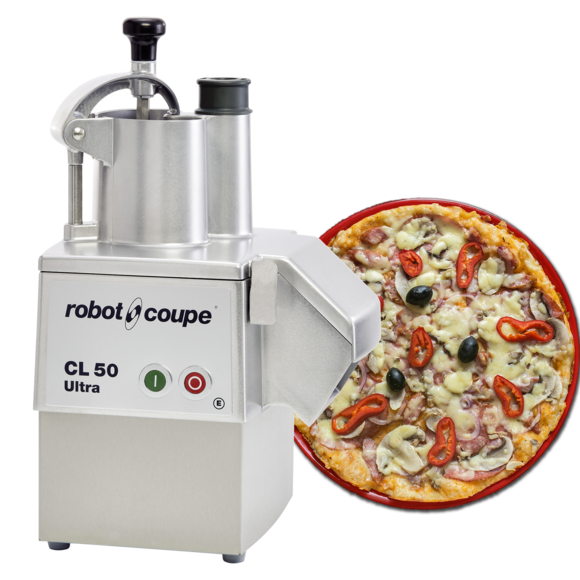 Robot Coupe CL 50 Ultra Pizza Pack - Veg Prep Machine - 3 Discs