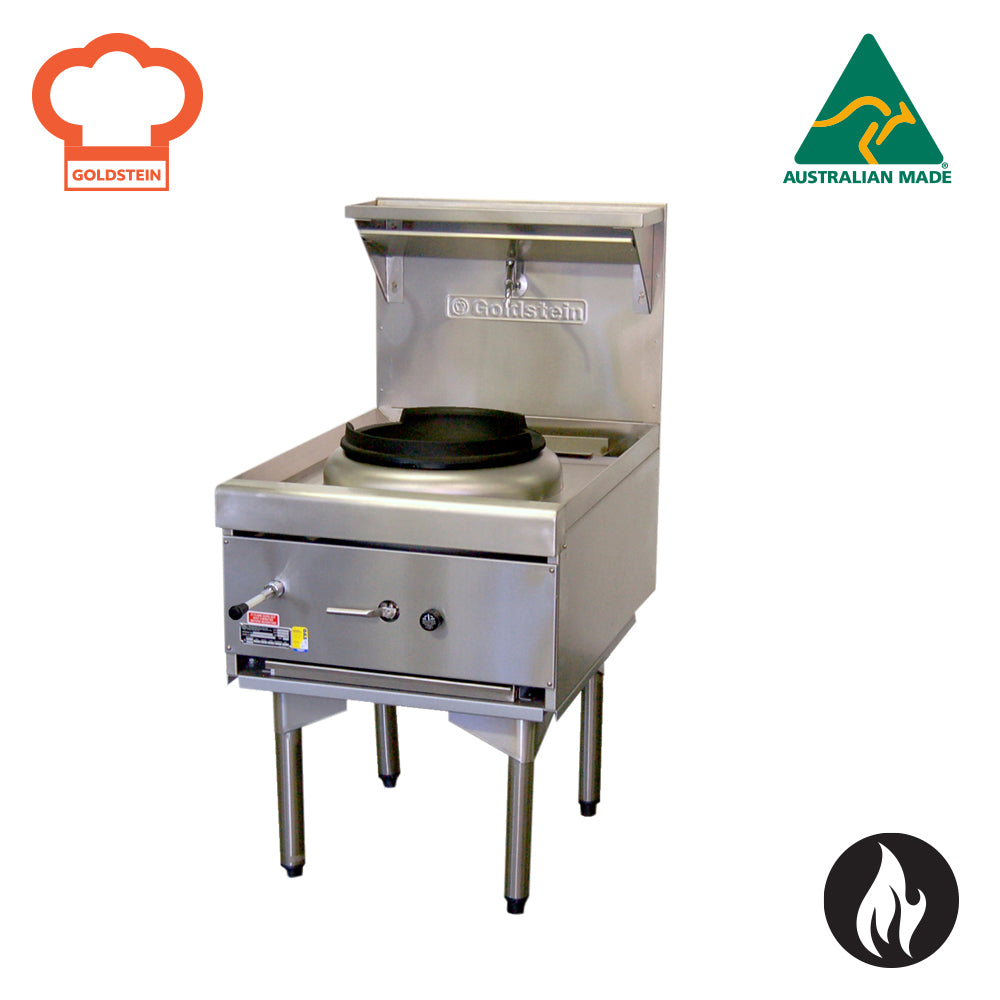 GOLDSTEIN 1 wok 356 mm diameter, duckbill burner