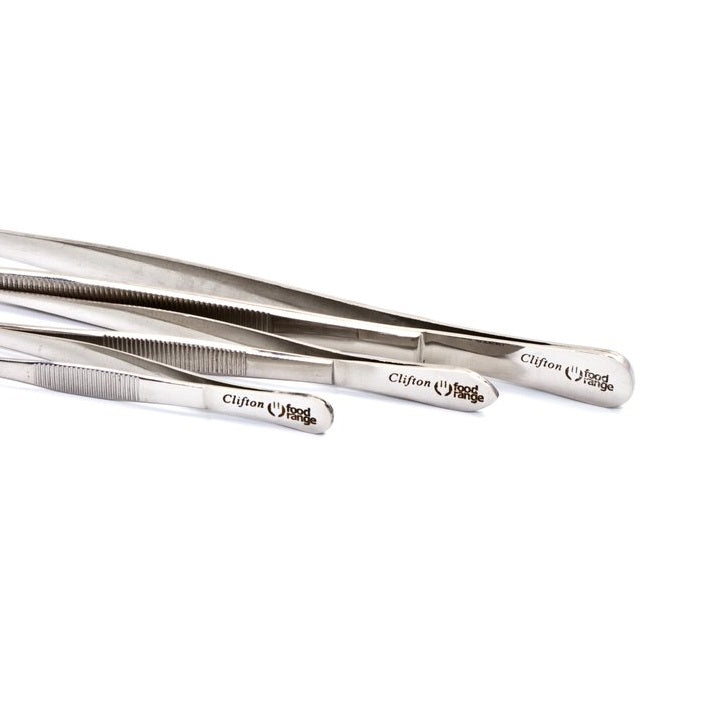 Garnish Chef Tweezers Fine Tip 160mm S/steel