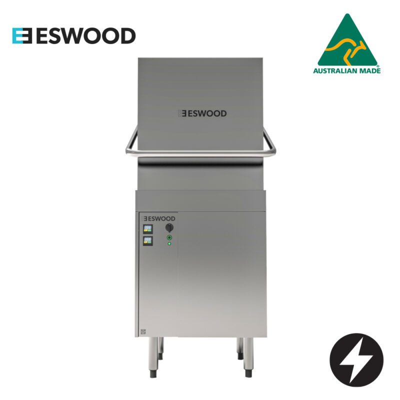 ESWOOD Large Pass Through Dishwasher with Drain Pump 3Ph